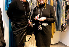 Indraja Marcinkevičienė su drauge