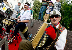 Gatvės muzikos dienos akimirka