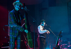 &bdquo;The Tiger Lillies&ldquo; koncerto Vilniuje akimirka