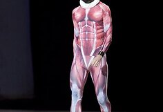 Jeano Paulo Gaultiero modelis Benjaminas Dukhanas.