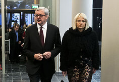 Audrius Siaurusevičius su žmona Ingrida