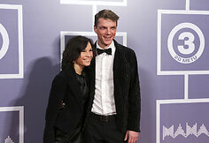 Algirdas Grudinskis-Grūdas su drauge