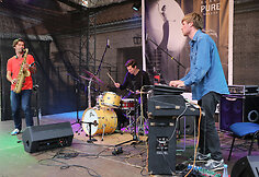 &bdquo;Pasborg&acute;s Odessa Trio&ldquo; koncerto Kaune akimirka.