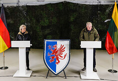 Lietuvai priskirtos Vokietijos brigados &scaron;tabo inauguracija