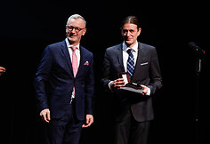 Teatro apdovanojimo &bdquo;Auksinė Teatro Rūtos &scaron;akelė&ldquo; įteikimo vakaras
