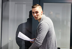 Rokas Laučys teisme