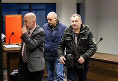Linas Tarnauskas ir Gintaras Milčius teisme