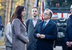 Civilinės saugos pratybos Kauno klinikose.