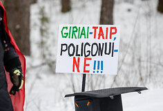 Akcija &bdquo;Kapčiamiestis gyvenimui - ne poligonui!"
