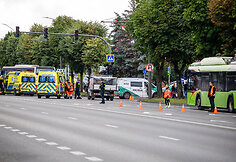 Avarija Savanorių prospekte Kaune