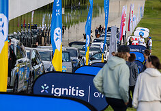 2026 „Ignitis ON“ elektromobilių varžybų startas Kaune