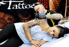 Darant tatuiruotę