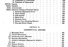Williamo Oslerio knygos &bdquo;Medicinos principai ir praktika&ldquo; (1892 m.) turinyje buvo paminėta gerokai daugiau nei 7 ligos