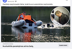 Tas pats tekstas apie tariamai naujas paauglio dingimo aplinkybes publikuojamas įvairiausiais adresais
