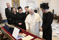 Premjerės Ingos Ruginienės audiencija pas popiežių Leoną XIV