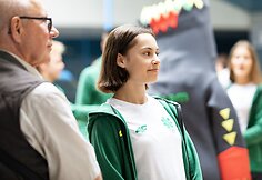 Sportininkų i&scaron;lydėtuvės į EJOF