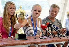 Monika Povilaitytė, Ieva Dumbauskaitė ir Tada Donėla
