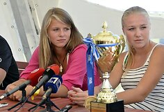 Monika Povilaitytė ir Ieva Dumbauskaitė