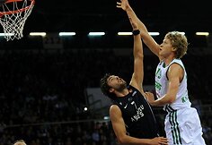 Sasha Vujačičius ir Mindaugas Kuzminskas
