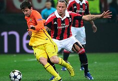 Lionelis Messi ir Phillipe Mexes