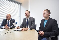 Visvaldas Matijo&scaron;aitis, Rytis Davidovičius ir Dovydas Taujanskas