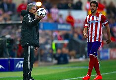 Jose Mourinho ir Raulis Garcia