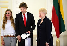 Mantas Armalis ir Dalia Grybauskaitė