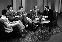 1982 11 27 Stanislovas Stonkus, Arvydas Sabonis, Valdemaras Chomičius, Sergejus Jovai&scaron;a, Valdas Janiūnas