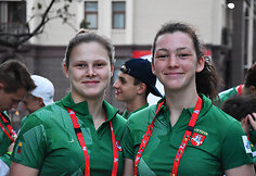 Darija Piskunova ir Miglė Dudėnaitė