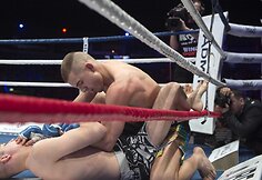 Arturas Drazekas (Lenkija) prie&scaron; Igną Barysą (Lietuva)