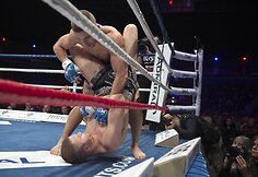 Arturas Drazekas (Lenkija) prie&scaron; Igną Barysą (Lietuva)