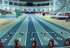 A&scaron;chabado lengvosios atletikos maniežas