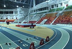 A&scaron;chabado lengvosios atletikos maniežas