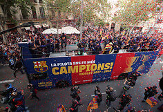 „Barcelona“ pergalės paradas