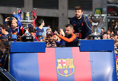 „Barcelona“ pergalės paradas