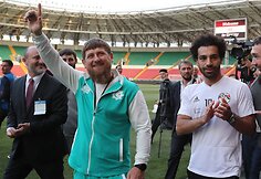 Mohamedas Salah ir Ramzanas Kadyrovas