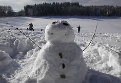 Europa džiaugiasi žiema