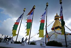 Baudanato stupa - viena įspūdingiausių budistinių šventovių Pietų Azijoje