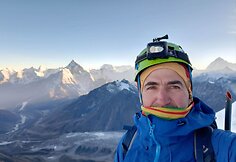 Tado Jeršovo ir Vaido Šulco kopimas į Lobuche East (6 119 m)