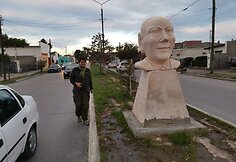 Sarmiento mieste skulptūra &Scaron;lapeliui