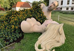 Nuotaikingi vaizdai prie Pakruojo dvaro_