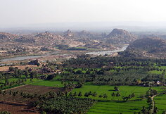 Hampi peizažas