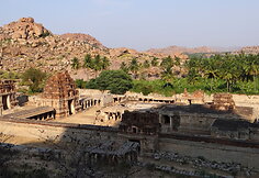 Hampi UNESCO kelionė Indijoje