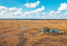 Auk&scaron;tumalos pažintinis takas, Nemuno delta