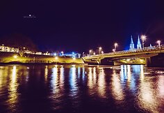 Anykščiai naktį