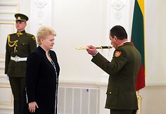 Prezidentūroje Vilmantui Tamo&scaron;aičiui suteiktas brigados generolo laipsnis