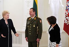 Prezidentūroje Vilmantui Tamo&scaron;aičiui suteiktas brigados generolo laipsnis