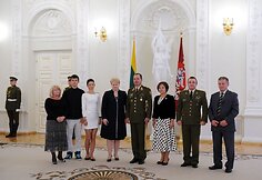 Prezidentūroje Vilmantui Tamo&scaron;aičiui suteiktas brigados generolo laipsnis