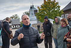 Meistras Vaclovas Strazdas dalijosi savo amato paslaptimis. R. Guigos nuotrauka
