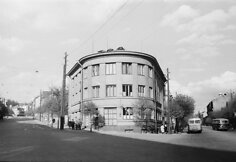 Buv. Malkės Bruskienės namas. 1960 m. Fotografas S. Luko&scaron;ius. Kauno miesto muziejaus fondai